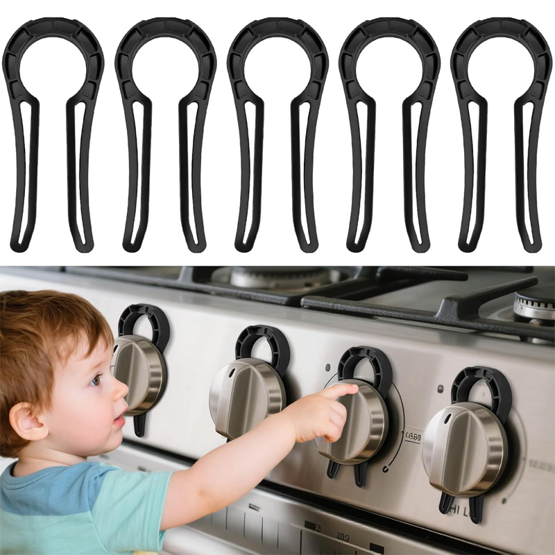Kids Outdoor Kitchen Set - Childproof Kitchen Safety Set Gas Stove