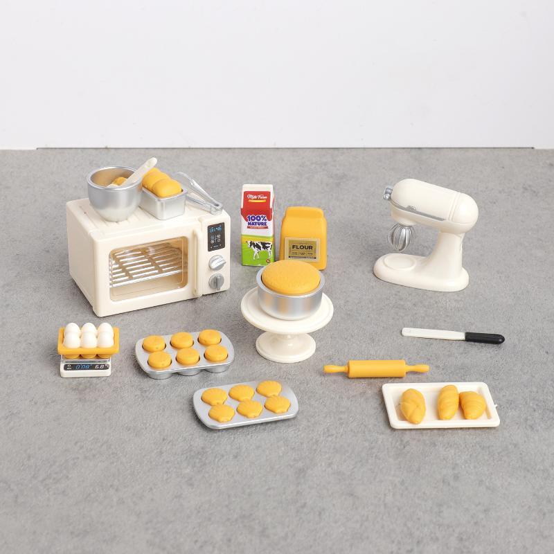Kids Outdoor Doll House - Miniature 1/12 Scale Dollhouse Oven Model