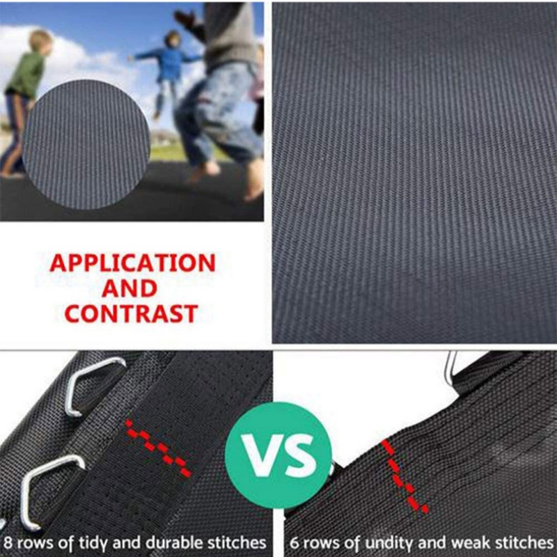 6FT 8FT 10FT 12FT Trampoline M - огляд і ціна Kids Outdoor Zipline