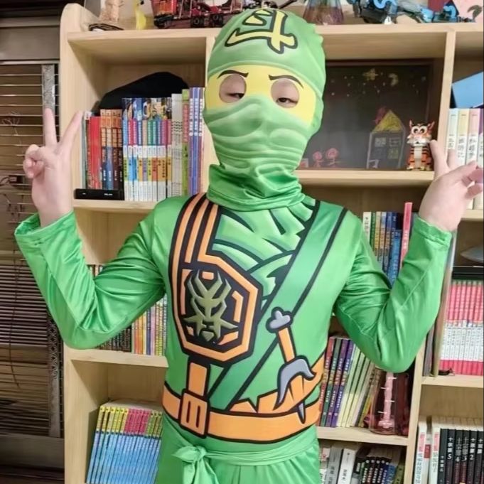 Leg Ninja Cosplay Superhero Ju - огляд і ціна Kids Outdoor Ninja Warrior Course