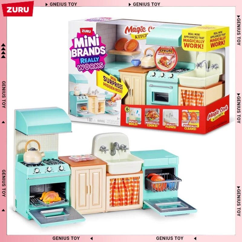 Zuru Mini Brands Magic Cook Ki - огляд і ціна Kids Outdoor Kitchen Set