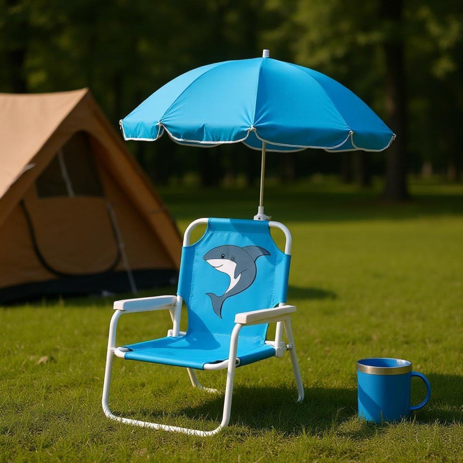 Kids Beach Chair with Umbrella - огляд і ціна Kids Outdoor Chair Plastic