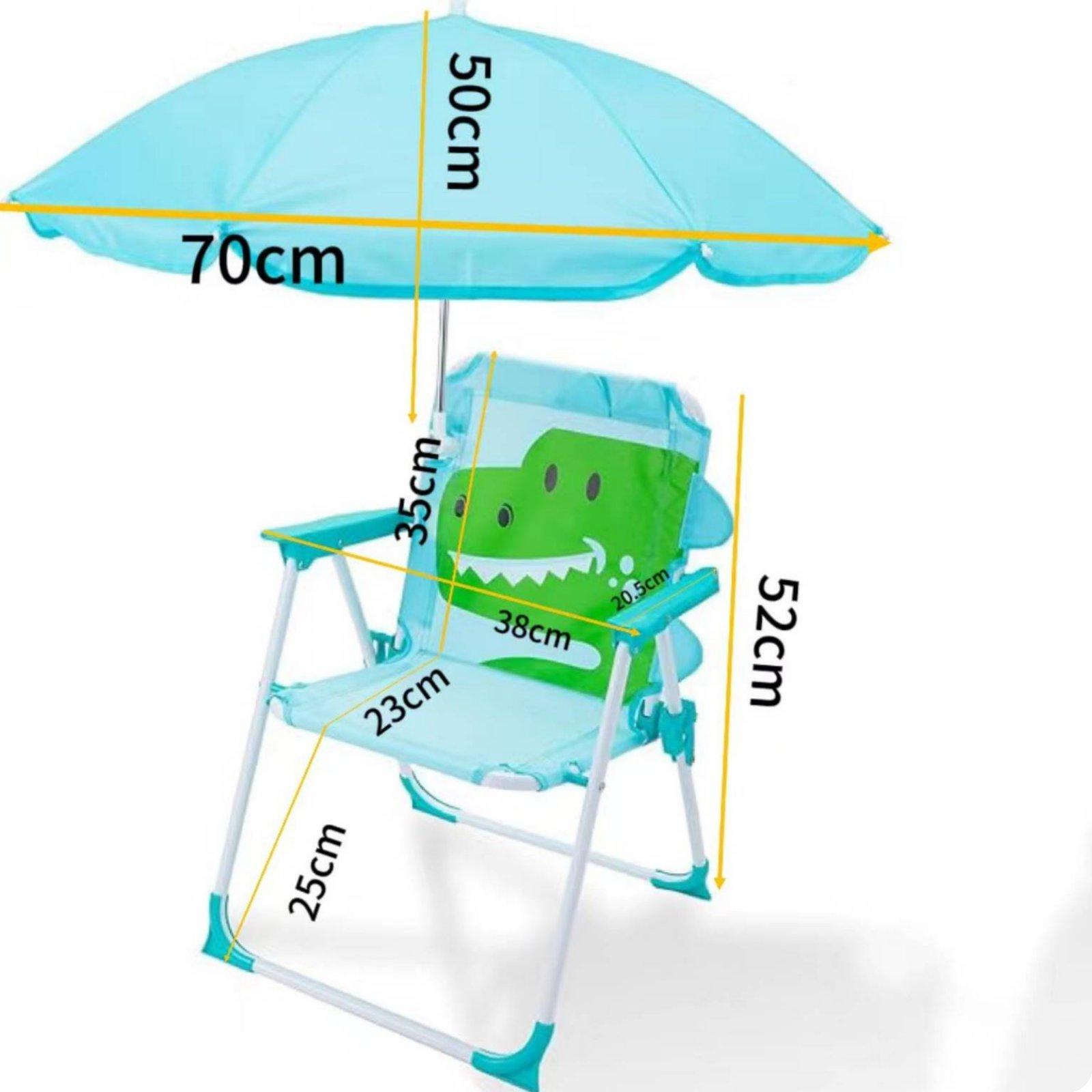 Kids Beach Chair with Umbrella - огляд і ціна Kids Outdoor Chair Plastic