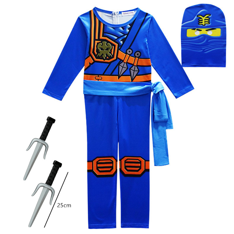 Kids Ninja Costume, Deluxe Sam - огляд і ціна Kids Outdoor Ninja Warrior Course