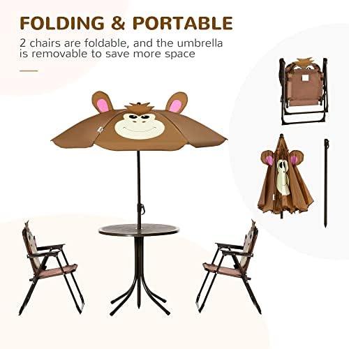 Kids Table and Chair Set Picni - огляд і ціна Kids Outdoor Table With Umbrella