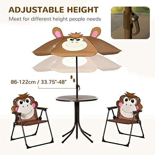 Kids Table and Chair Set Picni - огляд і ціна Kids Outdoor Table With Umbrella