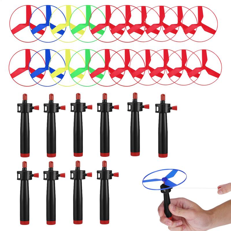 10 set Pull String Flying Disc - огляд і ціна Kids Outdoor Zipline