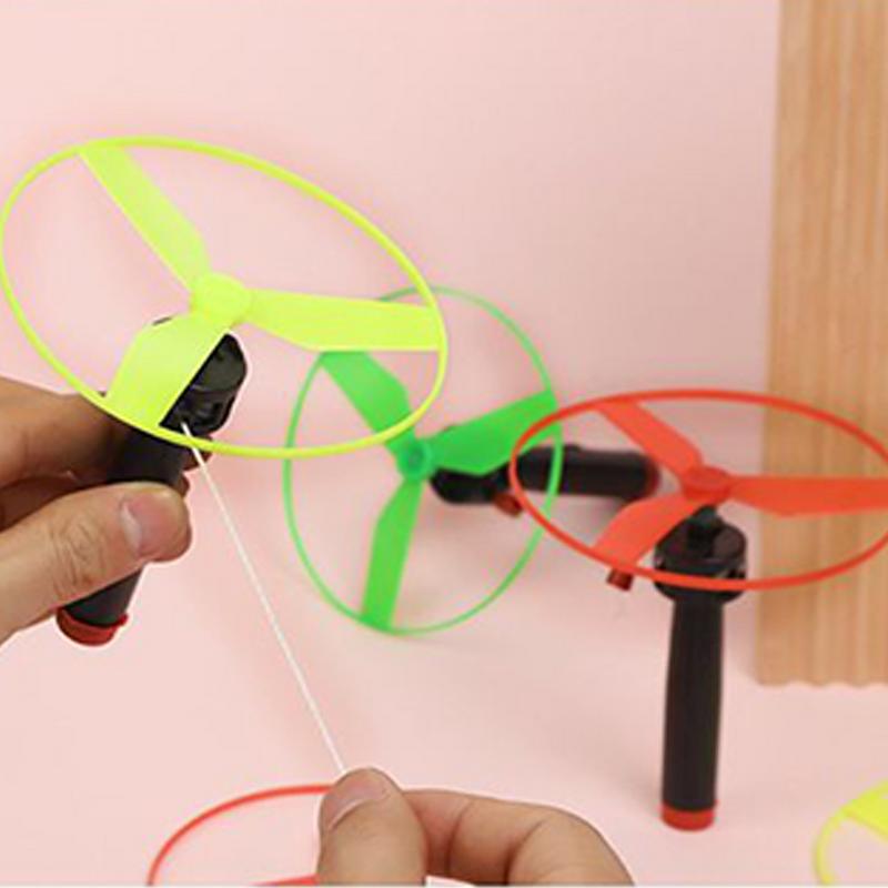 10 set Pull String Flying Disc - огляд і ціна Kids Outdoor Zipline