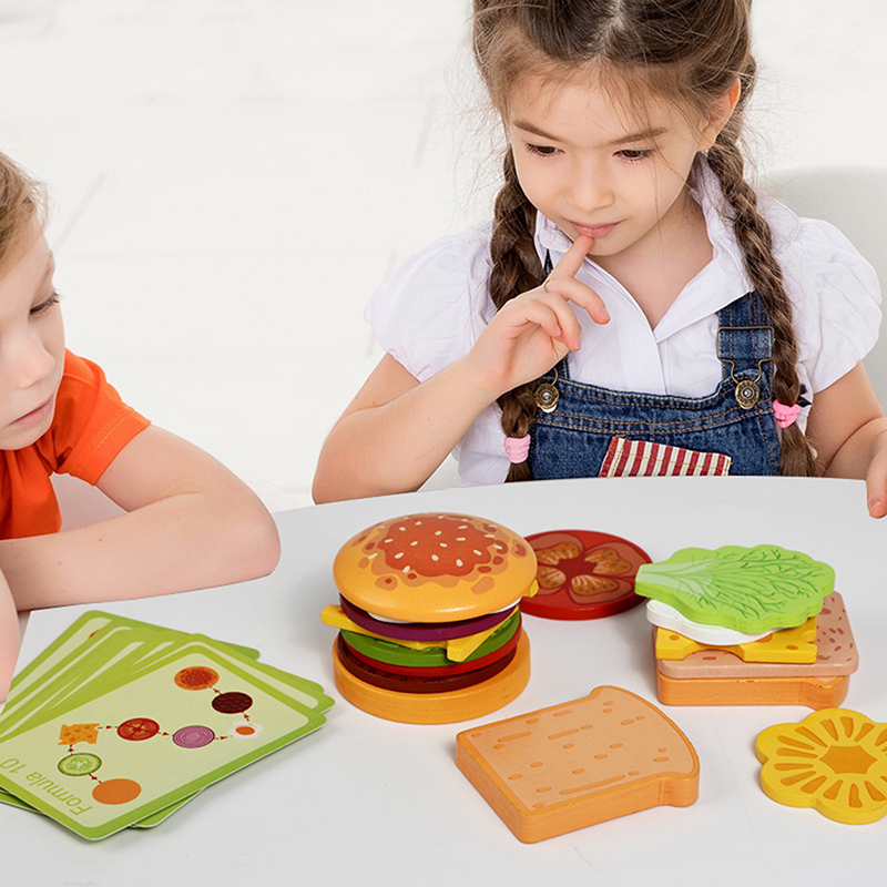 ·NewWooden Hamburg Sandwich St - огляд і ціна Kids Outdoor Kitchen Set