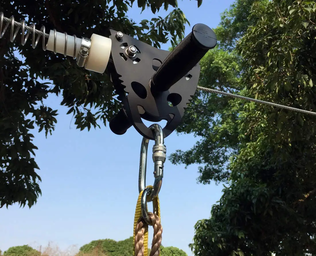 Upgraded 120ft Zip Line Kit fo - огляд і ціна Kids Outdoor Zipline