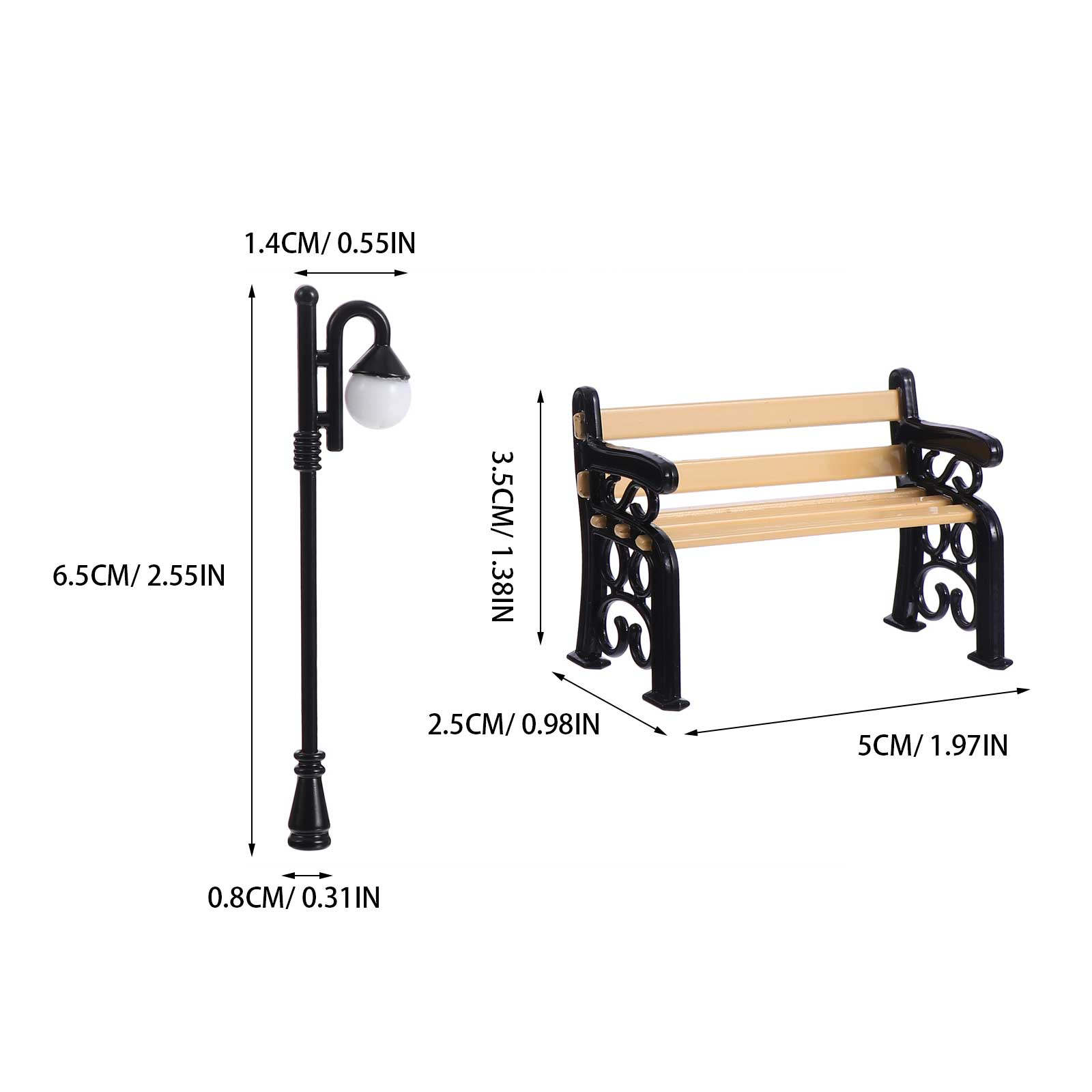 2Pcs Chair Resin Street Light  - огляд і ціна Kids Outdoor Chair Plastic