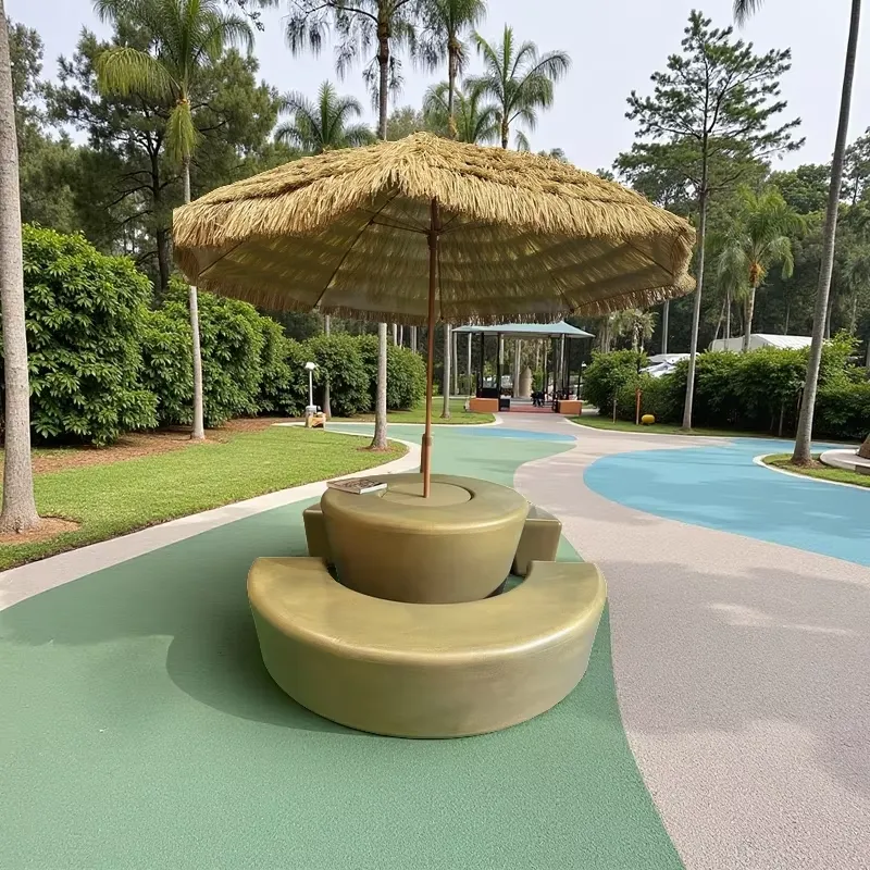 Modern Outdoor Round Table and - огляд і ціна Kids Outdoor Table With Umbrella