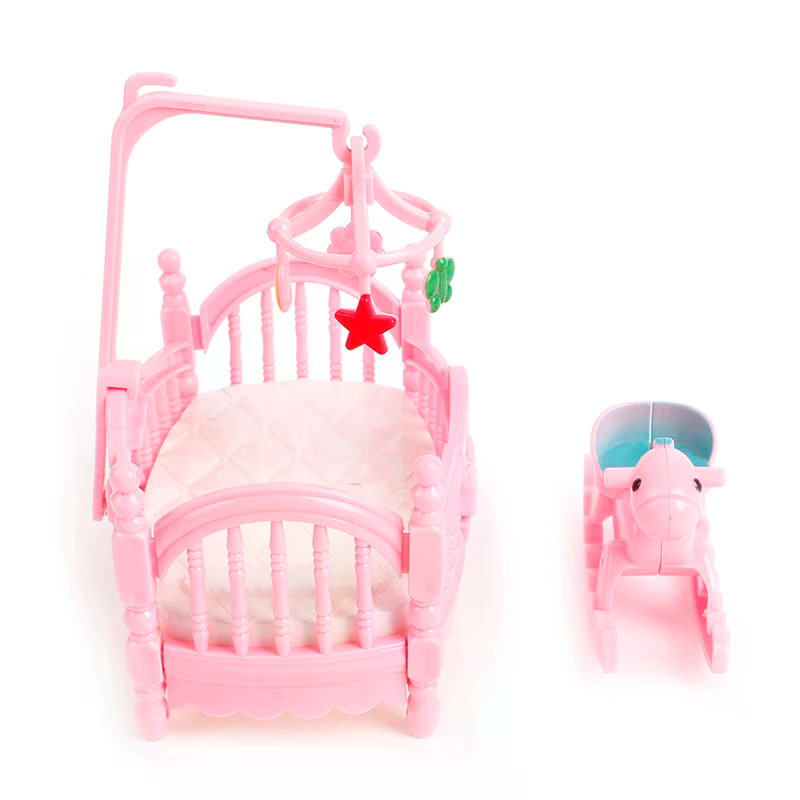 Miniature Crib Wooden Horse Se - огляд і ціна Kids Outdoor Table With Umbrella
