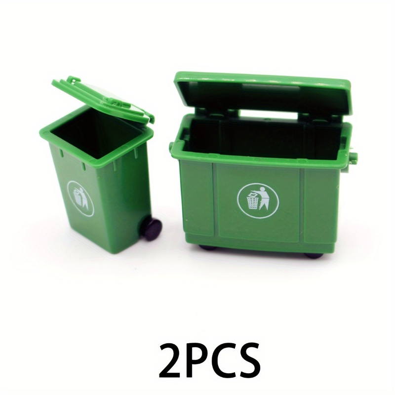 2 Pcs Simulation Curbside Tras - огляд і ціна Kids Outdoor Doll House