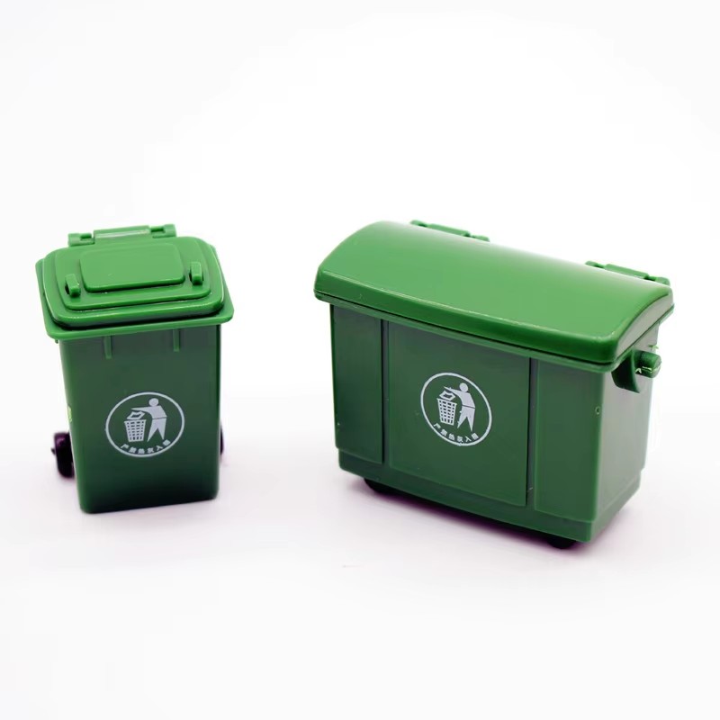 2 Pcs Simulation Curbside Tras - огляд і ціна Kids Outdoor Doll House