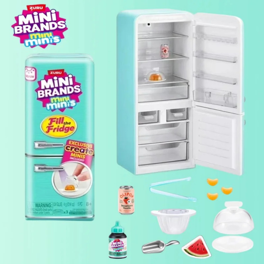 ZURU 5 Surprise Mini Fridge Ba - огляд і ціна Kids Outdoor Kitchen Set