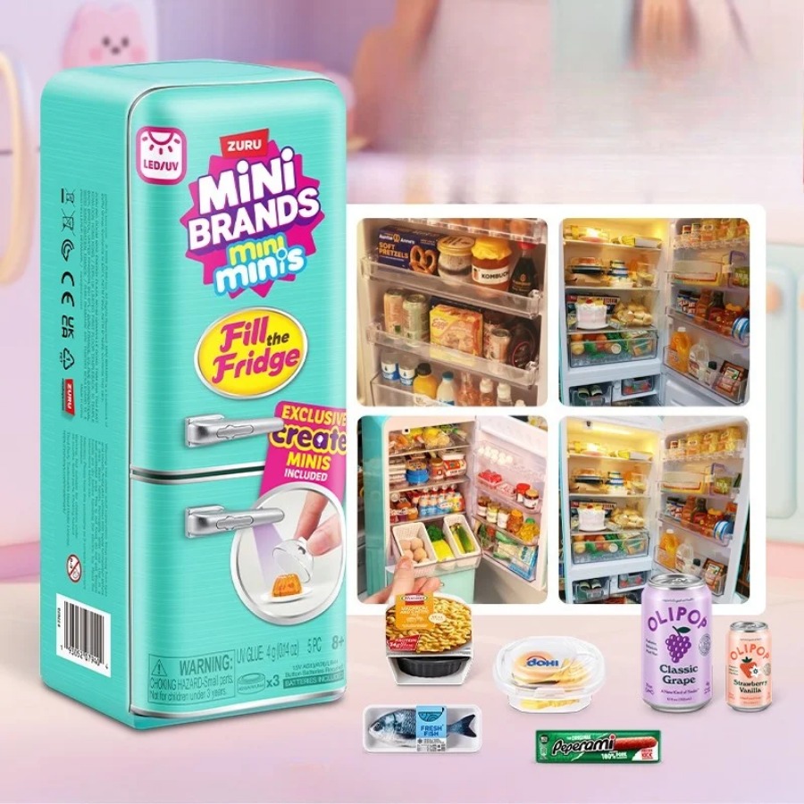 ZURU 5 Surprise Mini Fridge Ba - огляд і ціна Kids Outdoor Kitchen Set