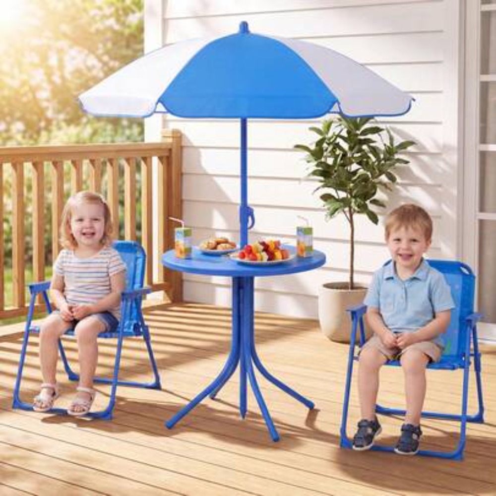 Childrens Picnic Table Outdoor - огляд і ціна Kids Outdoor Table With Umbrella