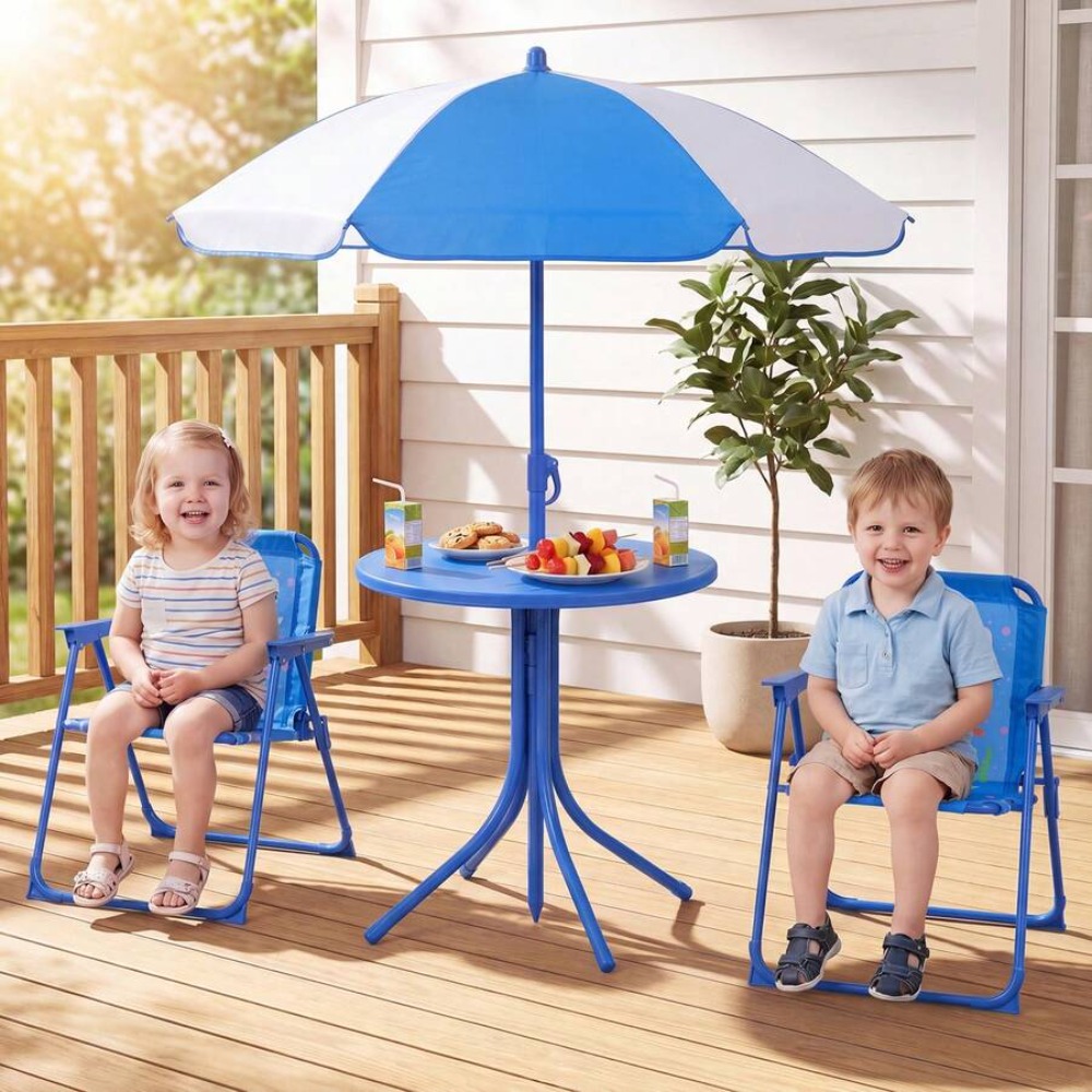 Childrens Picnic Table Outdoor - огляд і ціна Kids Outdoor Table With Umbrella